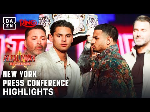 RING MAGAZINE: RYAN GARCIA VS. ROLLY ROMERO LAUNCH PRESS CONFERENCE HIGHLIGHTS