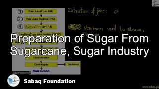 Preparation of Sugar From Sugarcane, Sugar Industry