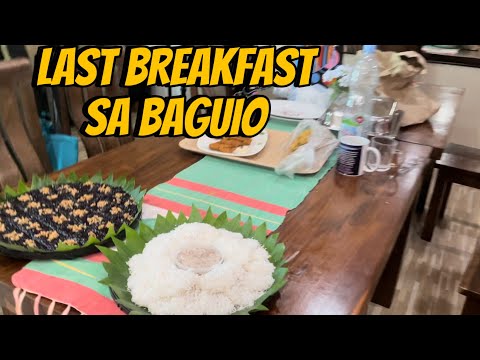 LAT BREAKFAST SA BAGUIO | ROEL OF MALALAG | VAL SANTOS MATUBANG