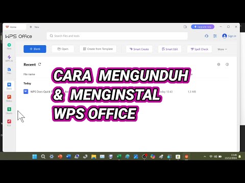 Cara Mengunduh dan Menginstal WPS Office UWP di Laptop Windows 11