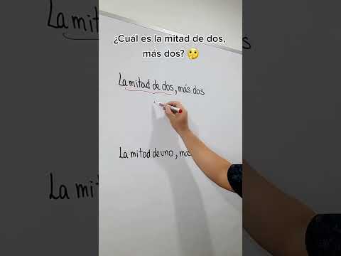 Reto Matemático ¿Cuál es la mitad de dos, más dos?