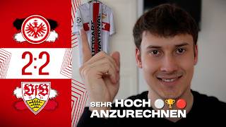 Nicht hoch genug anzurechnen 🏆 Eintracht Frankfurt 2:2 VfB Stuttgart ⚪🔴 Stolz & dankbar - DANKE!
