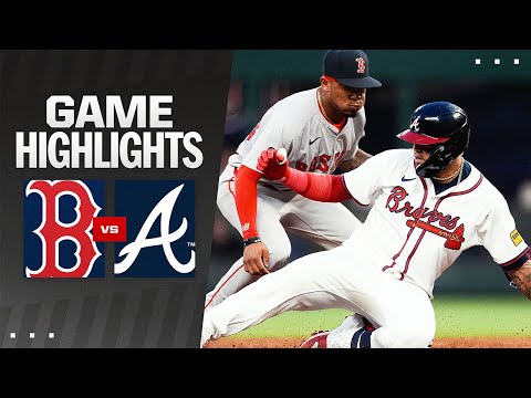 Red Sox vs. Braves Game Highlights (5/8/24) | MLB Highlights video clip