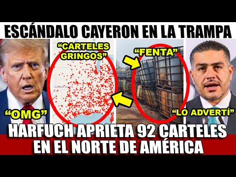 MEXICO CONTRA RESPONDE ARANCELES ¡HARFUCH APRIETA! ENCUENTRAN 99 CARTELES EN EL NORTE DE AMERICA