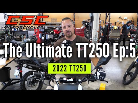 The Ultimate TT250 Build - Episode 5 - Handlebars & Grips