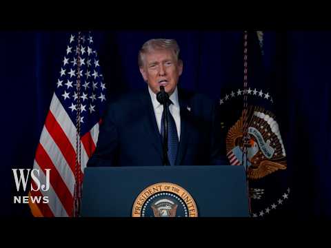 Trump: Operations in Iran Will Continue Until All Objectives Are Achieved | WSJ News