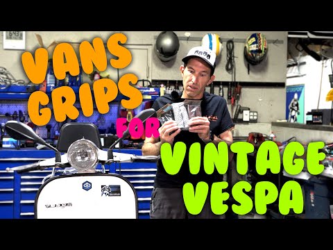 ODI Vans Cult Grips for your Vintage Vespa