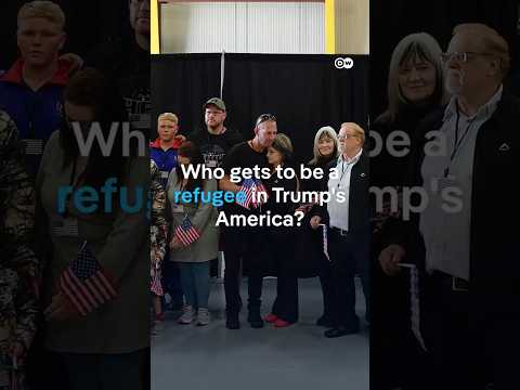White South African 'refugees' arrive in US | DW News