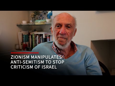 Prof Richard Falk: Zionism manipulates anti-Semitism to stop criticism of Israel