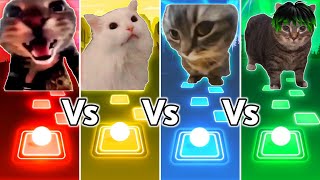 Doorbell Cat Vs Astronomia Cat Vs Chipi Chipi Chapa Chapa Cat Vs Oiiaoiia Cat - Tiles Hop EDM Rush