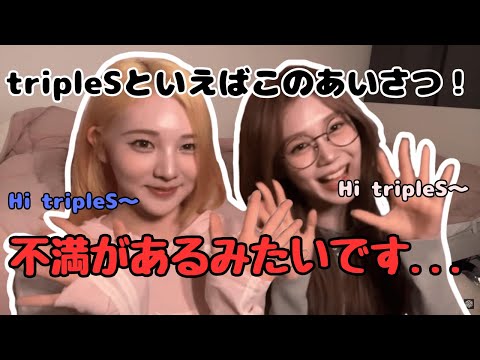 zenithの2人がtripleSのあいさつについてギリギリなお話しをしています【SIGNAL LIVE250923】tripleS日本語字幕