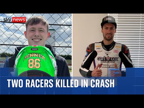 Two men have died in crash involving 11 bikes at British Supersport race