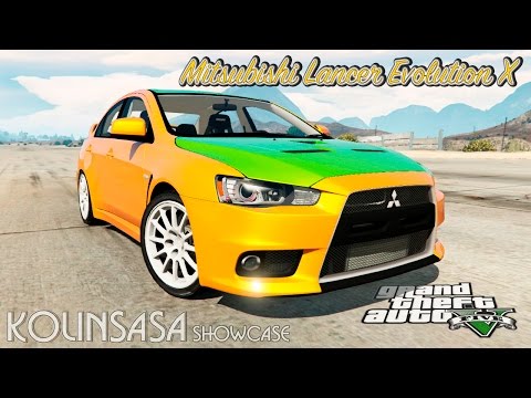 GTA 5 Mitsubishi Lancer Evolution X