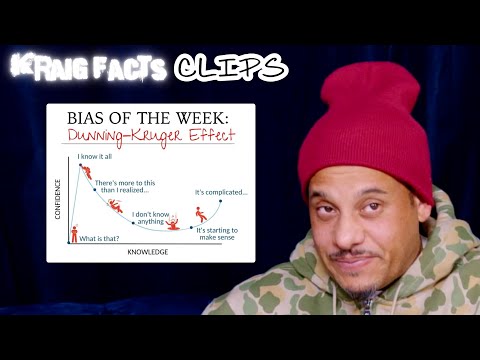 The Dunning-Kruger Effect | Kraig Facts Clips #dunningkrugereffect #dunningkruger