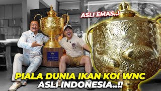 PIALA DUNIA KOI WNC "WORLD NISHIKIGOI CLUB" 2025 NANTI ASLI DARI INDONESIA..!! GOKIL PAK HARTONO..!