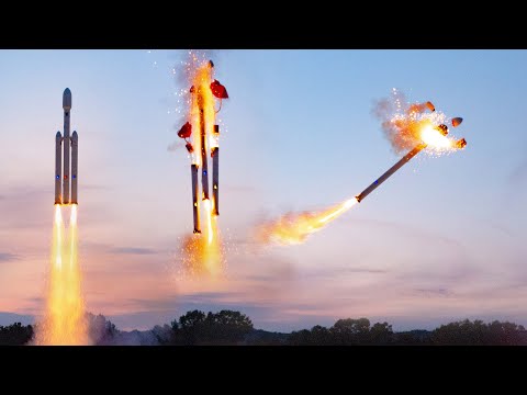 Falcon Heavy Model - Flight 2