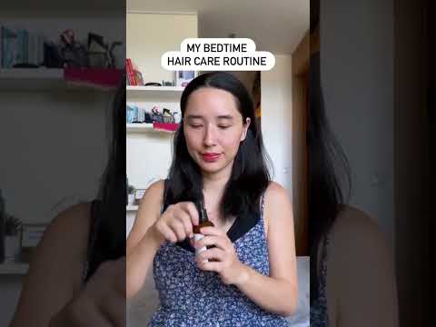 Chăm sóc tóc trước khi ngủ để tóc khỏe và mọc nhanh 💆🏻‍♀️