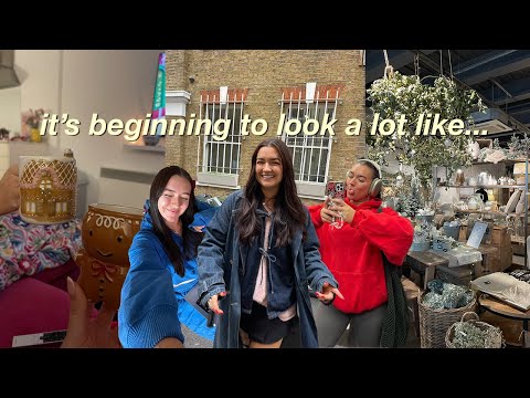 christmas decor shopping, london days & cosy nighst in! weekly vlog