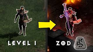 From Zero to Zod speedrun in Diablo 2
