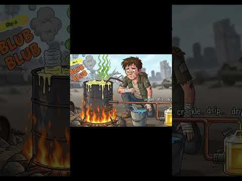 How to make gasoline in apocalypse world #science #apocalypse