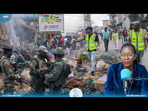 GOMA : DÉCHETS ET SACS D'ORDURES SUR LA CHAUSSÉE, L'AFC-M23 APPELÉE À AGIR