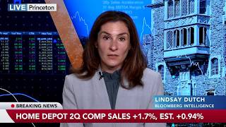 YouTube video thumbnail: Home Depot Beats Estimates on Faster Sales Growth