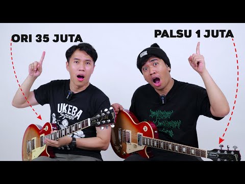 Gitar Gibson Les Paul Original Vs Kw Alias Palsu