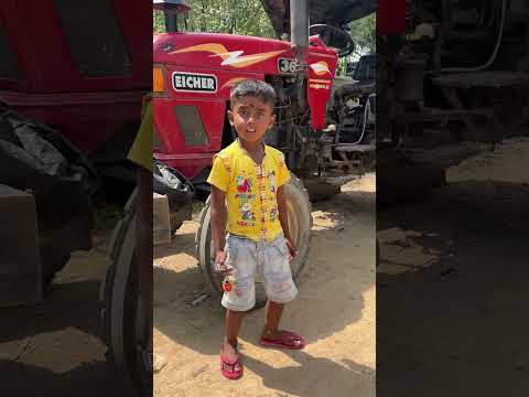 ট্রাক্টরের সামনে গাড়ি লাগিয়ে চলে গেছে #tractor #viralshorts #video