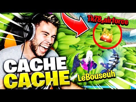 LE PIRE CACHE CACHE AVEC TK78 SUR FORTNITE BATTLE ROYALE !!!