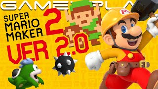 Update 2.0 brings a ton of new stuff to Mario Maker 2