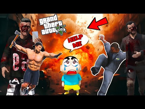 GTA5 :😢FRANKLIN Take REVENGE From SHINCHAN School SENIORS In GTA 5 | JSS GAMER