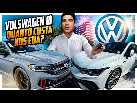 Quanto Custa VOLKSWAGEN ZERO 😱 NOVO GOLF R 2024 nos EUA