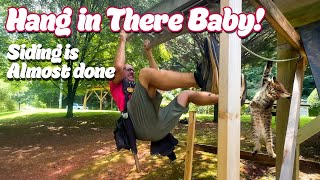 Jay's BIGGEST Project EVER!! Episode 25--FLASHING, ELECTRICAL AND more SIDING!!