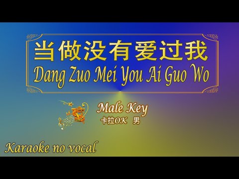当做没有爱过我 【卡拉OK (男)】《KTV KARAOKE》 – Dang Zuo Mei You Ai Guo Wo (Male)