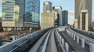 ゆりかもめ 新豊洲→豊洲 前面展望｜Xiaomi 11T Pro【HD】