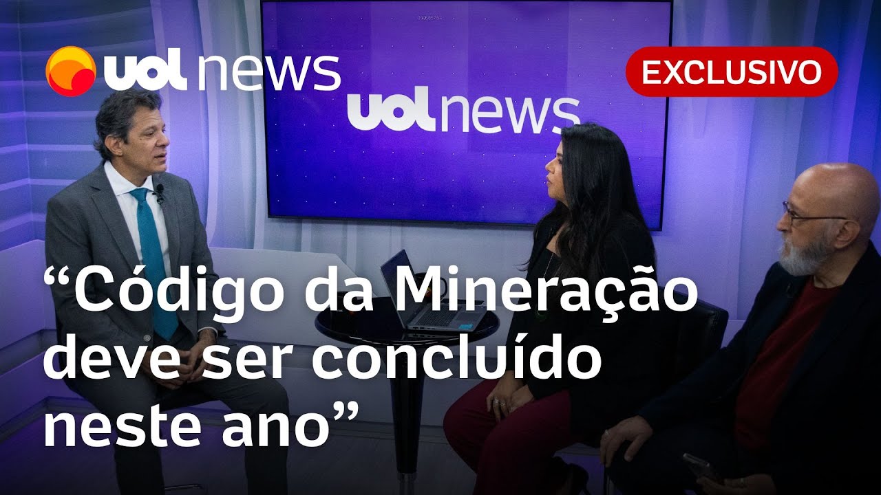 Terras raras: Haddad diz que Código da Mineração deve ser concluído neste ano