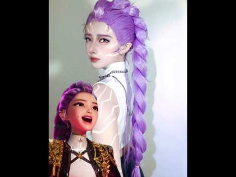 KPDH characters Singing ๐๐ ||Soda pop|| ๐ป๐น๐ธ๐ง๐ง๐ฅค #cosplay #kpopdemonhunters #kpop #mixtapenostalgia