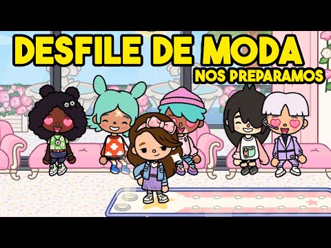 NOS PREPARAMOS para el DESFILE de MODA MAS GRANDE en TOCA BOCA WORLD