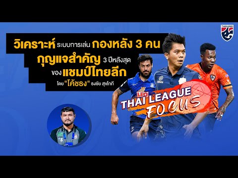 วิเคราะห์ระบบกองหลัง 3 คน ทำไมถึงเป็นกุญแจสำคัญสู่แชมป์ไทยลีก l ThaiLeague Focus EP5