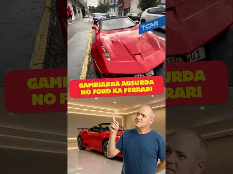 GAMBIARRA INCRÍVEL NO FORD KA: FAROL DE CG E ESCAPE ZONDA!