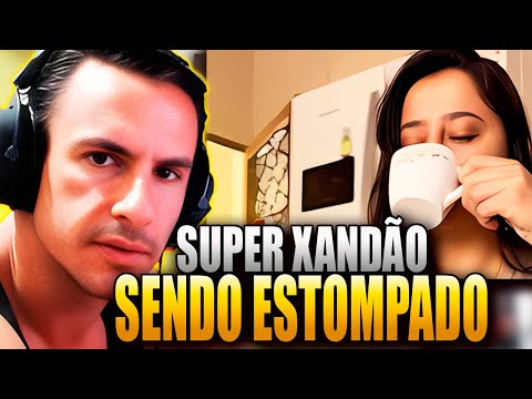 SUPER XANDÃO REAGINDO — SUPER XANDAO ESTOMPADO PELA JAQUE! 😂