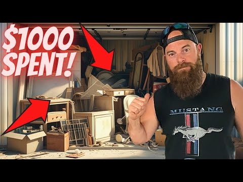 Gambling $1000 on an abandoned storage unit… this is how it turns out...