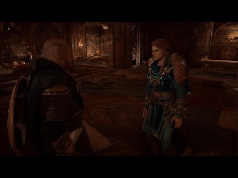 Romance Scene | Eivor and Randvi's Mead Queen Challenge & Sunken Tower Tryst