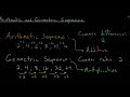 Sequences and Series Concepts