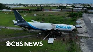 YouTube video thumbnail: Ntsb Releases Footage of Miami Cargo Plane Crash Site