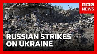YouTube video thumbnail: Three Children Among Eight Dead in Russian Strikes on Ukraine, Officials Say