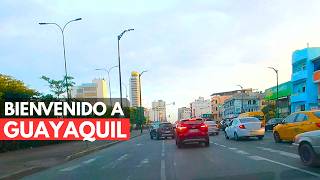 GUAYAQUIL - ECUADOR l Un recorrido en 4k por toda la ciudad