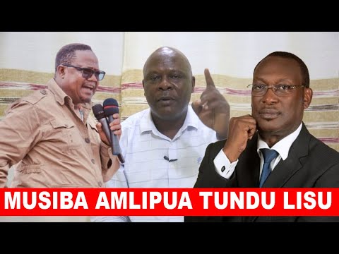 🔴 MUSIBA AMLIPUA TUNDU LISSU KAULI YAKE YENYE UTATA"ANAMTUMIA UJUMBE MBOWE KWA KUITUHUMU SERIKALI"