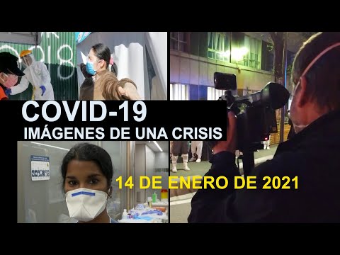 Covid-19 Imágenes de una crisis en el mundo. 14 de enero