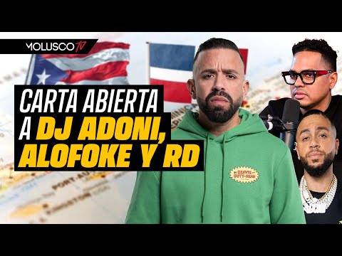 Unicas declaraciones de Molusco a situación con DJ Adoni, Santiago Matias y RD